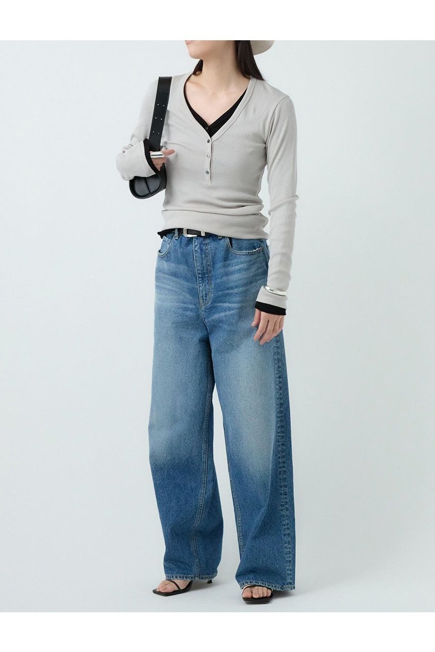 【カオス/Chaos】の【WHY NOT NOW】ポートヘンリープルオーバー 人気、トレンドファッション・服の通販 founy(ファニー) 　ファッション　Fashion　レディースファッション　Fashion for Women　トップス・カットソー　Cut & Sew Tops　シャツ・ブラウス・オフィスカジュアル　Elegant Blouses & Button-Ups　ロングTシャツ・Tシャツ　Longline T-Shirts & Tees　カジュアルプルオーバー・ニットトップス　Pullovers & Knit Tops / Casual Pullovers　カットソー・ベーシックTシャツ　Cut-and-Sewn Tops / Stretch Tees & Basics　2025年　2025　2025-2026秋冬・A/W　Autumn/Winter 2025–26 AW25–26　インナー　Innerwear　カットソー　Cut and Sewn Top　シルク　Silk, 100% Silk　シルケット　Silket, Silky Cotton　ジャケット　Jacket, Outerwear　ストレッチ　Stretch, Stretchy Fabric　スリーブ　Sleeve, Long Sleeve / Short Sleeve　テレコ　Ribbed, Rib Stitch　デニム　Denim, Jeans Material　ロング　Long, Long-Length　A/W・秋冬　Autumn/Winter　other-2|ID: prp329100004614038 ipo3291000000033034967