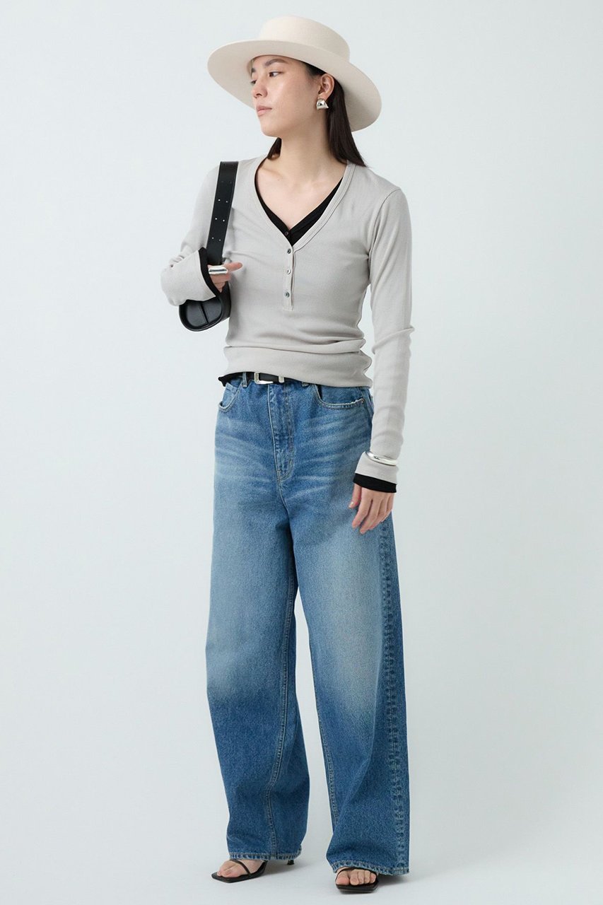 【カオス/Chaos】の【WHY NOT NOW】ポートヘンリープルオーバー 人気、トレンドファッション・服の通販 founy(ファニー) 　ファッション　Fashion　レディースファッション　Fashion for Women　トップス・カットソー　Cut & Sew Tops　シャツ・ブラウス・オフィスカジュアル　Elegant Blouses & Button-Ups　ロングTシャツ・Tシャツ　Longline T-Shirts & Tees　カジュアルプルオーバー・ニットトップス　Pullovers & Knit Tops / Casual Pullovers　カットソー・ベーシックTシャツ　Cut-and-Sewn Tops / Stretch Tees & Basics　インナー　Innerwear　カットソー　Cut and Sewn Top　シルク　Silk, 100% Silk　シルケット　Silket, Silky Cotton　ジャケット　Jacket, Outerwear　ストレッチ　Stretch, Stretchy Fabric　スリーブ　Sleeve, Long Sleeve / Short Sleeve　テレコ　Ribbed, Rib Stitch　デニム　Denim, Jeans Material　ロング　Long, Long-Length　other-2|ID: prp329100004614038 ipo3291000000036072036