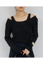 【ガリャルダガランテ/GALLARDAGALANTE】のシアーレイヤードカットソー 人気、トレンドファッション・服の通販 founy(ファニー) ファッション Fashion レディースファッション Fashion for Women トップス・カットソー Cut & Sew Tops シャツ・ブラウス・オフィスカジュアル Elegant Blouses & Button-Ups ロングTシャツ・Tシャツ Longline T-Shirts & Tees カットソー・ベーシックTシャツ Cut-and-Sewn Tops / Stretch Tees & Basics 2025年 2025 2025-2026秋冬・A/W Autumn/Winter 2025–26 AW25–26 インナー Innerwear シアー Sheer, See-Through ジャケット Jacket, Outerwear スリーブ Sleeve, Long Sleeve / Short Sleeve タンク Tank Top, Sleeveless Top ロング Long, Long-Length A/W・秋冬 Autumn/Winter thumbnail ブラック|ID: prp329100004614043 ipo3291000000033035004