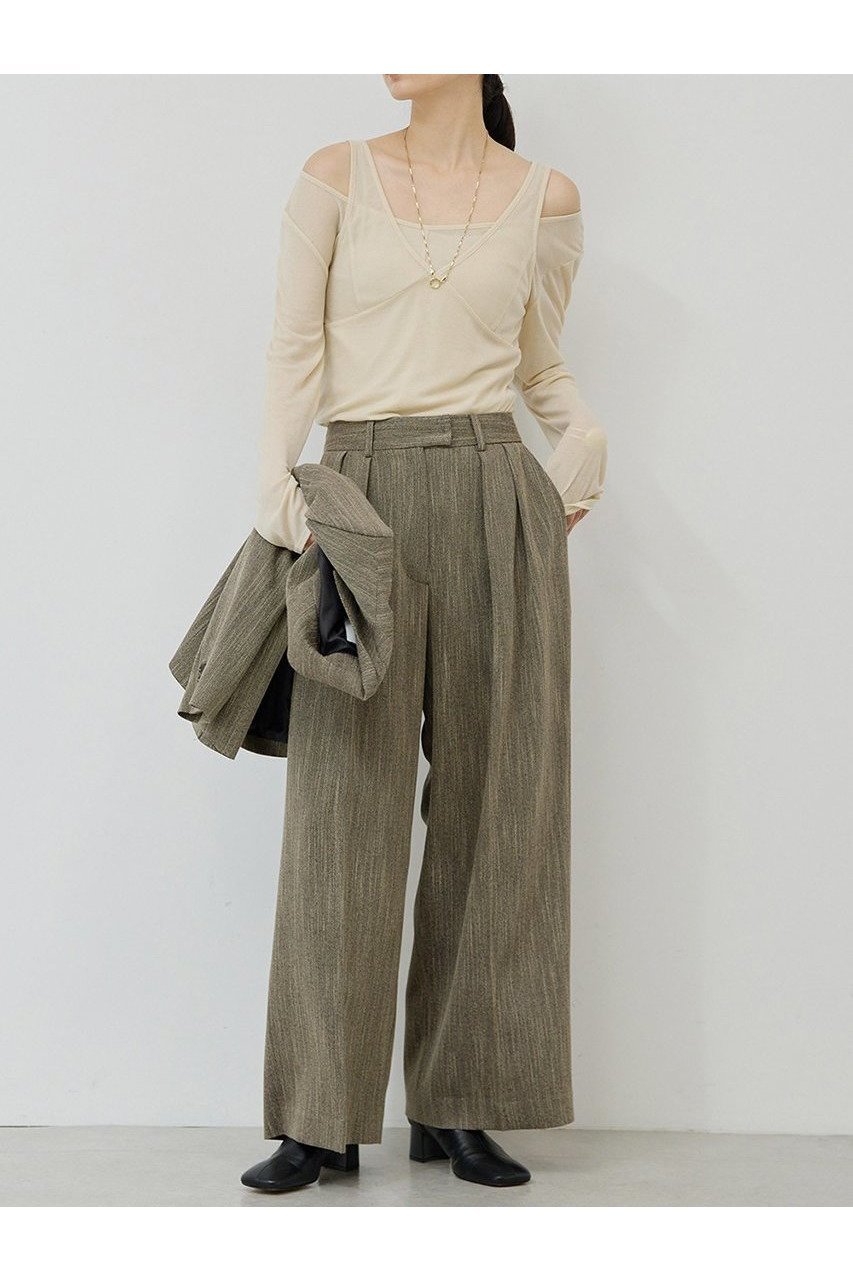 【ガリャルダガランテ/GALLARDAGALANTE】のシアーレイヤードカットソー 人気、トレンドファッション・服の通販 founy(ファニー) 　ファッション　Fashion　レディースファッション　Fashion for Women　トップス・カットソー　Cut & Sew Tops　シャツ・ブラウス・オフィスカジュアル　Elegant Blouses & Button-Ups　ロングTシャツ・Tシャツ　Longline T-Shirts & Tees　カットソー・ベーシックTシャツ　Cut-and-Sewn Tops / Stretch Tees & Basics　2025年　2025　2025-2026秋冬・A/W　Autumn/Winter 2025–26 AW25–26　インナー　Innerwear　シアー　Sheer, See-Through　ジャケット　Jacket, Outerwear　スリーブ　Sleeve, Long Sleeve / Short Sleeve　タンク　Tank Top, Sleeveless Top　ロング　Long, Long-Length　A/W・秋冬　Autumn/Winter　other-2|ID: prp329100004614043 ipo3291000000033035006