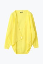 【レリル/lelill】のハイテクサマーボレロ 人気、トレンドファッション・服の通販 founy(ファニー) ファッション Fashion レディースファッション Fashion for Women トップス・カットソー Cut & Sew Tops カーディガン・羽織り Layered Style Cardigans シャツ・ブラウス・オフィスカジュアル Elegant Blouses & Button-Ups ロングTシャツ・Tシャツ Longline T-Shirts & Tees カットソー・ベーシックTシャツ Cut-and-Sewn Tops / Stretch Tees & Basics カシュクール Wrap Design カーディガン Cardigan, Knitwear コンパクト Compact, Small Size サマー Summer, Summer Style パターン Pattern, Design Print ボレロ Bolero, Short Cardigan メッシュ Mesh, Net Fabric リラックス Relax, Relaxed Fit 夏 Summer 新作・新入荷 New Arrivals / New In thumbnail イエロー|ID: prp329100004614047 ipo3291000000033035034