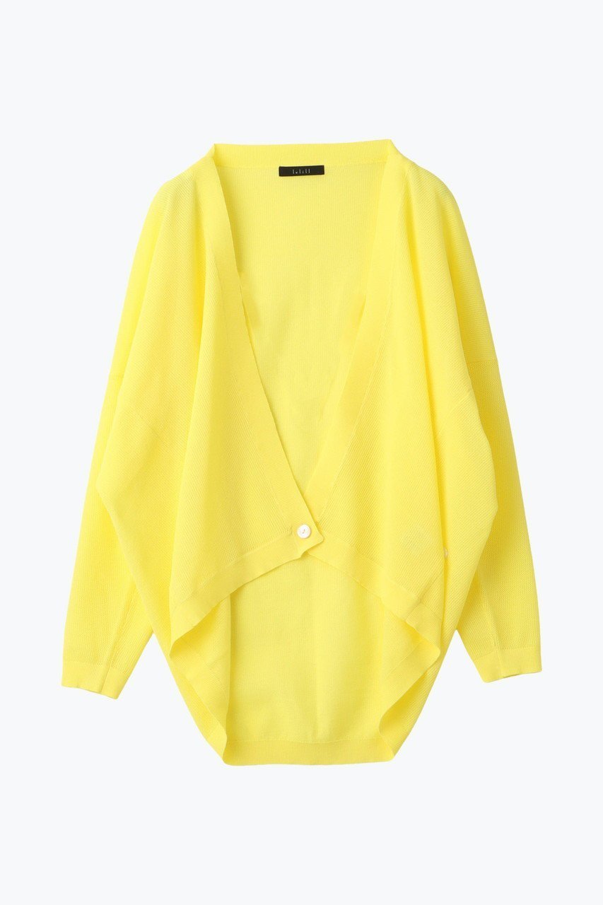 【レリル/lelill】のハイテクサマーボレロ インテリア・キッズ・メンズ・レディースファッション・服の通販 founy(ファニー) 　ファッション　Fashion　レディースファッション　Fashion for Women　トップス・カットソー　Cut & Sew Tops　カーディガン・羽織り　Layered Style Cardigans　シャツ・ブラウス・オフィスカジュアル　Elegant Blouses & Button-Ups　ロングTシャツ・Tシャツ　Longline T-Shirts & Tees　カットソー・ベーシックTシャツ　Cut-and-Sewn Tops / Stretch Tees & Basics　カシュクール　Wrap Design　カーディガン　Cardigan, Knitwear　コンパクト　Compact, Small Size　サマー　Summer, Summer Style　パターン　Pattern, Design Print　ボレロ　Bolero, Short Cardigan　メッシュ　Mesh, Net Fabric　リラックス　Relax, Relaxed Fit　夏　Summer　新作・新入荷　New Arrivals / New In　イエロー|ID: prp329100004614047 ipo3291000000033035034