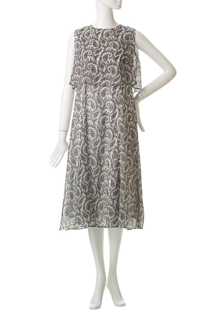 【アナイ/ANAYI】のペイズリーシフォンレイヤードワンピース 人気、トレンドファッション・服の通販 founy(ファニー) ファッション Fashion レディースファッション Fashion for Women ワンピース Dresses チュニック Tunic Tops & Dresses おすすめ Recommended / Our Picks シフォン Chiffon, Lightweight Fabric チュニック Tunic, Long Top フレア Flare, Flared ペイズリー Paisley, Ethnic Pattern ロング Long, Long-Length エレガント 上品 Elegant other-2|ID: prp329100004614048 ipo3291000000036072058