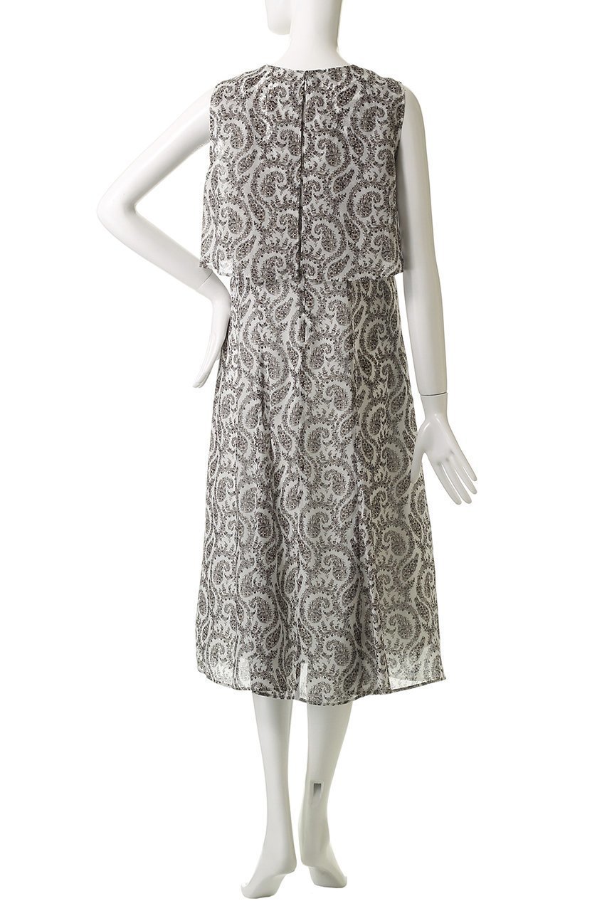 【アナイ/ANAYI】のペイズリーシフォンレイヤードワンピース 人気、トレンドファッション・服の通販 founy(ファニー) ファッション Fashion レディースファッション Fashion for Women ワンピース Dresses チュニック Tunic Tops & Dresses おすすめ Recommended / Our Picks シフォン Chiffon, Lightweight Fabric チュニック Tunic, Long Top フレア Flare, Flared ペイズリー Paisley, Ethnic Pattern ロング Long, Long-Length エレガント 上品 Elegant other-4|ID: prp329100004614048 ipo3291000000036072064