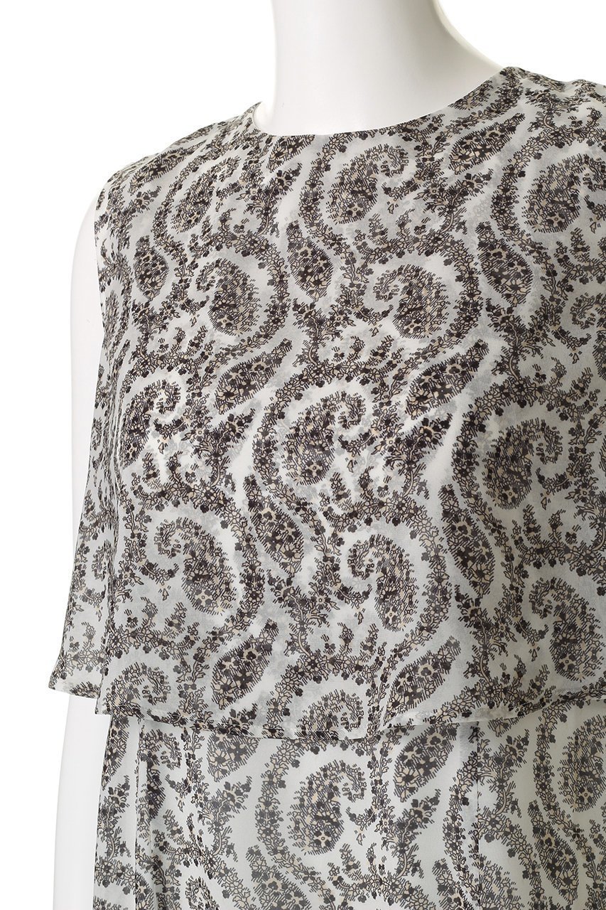 【アナイ/ANAYI】のペイズリーシフォンレイヤードワンピース 人気、トレンドファッション・服の通販 founy(ファニー) ファッション Fashion レディースファッション Fashion for Women ワンピース Dresses チュニック Tunic Tops & Dresses おすすめ Recommended / Our Picks シフォン Chiffon, Lightweight Fabric チュニック Tunic, Long Top フレア Flare, Flared ペイズリー Paisley, Ethnic Pattern ロング Long, Long-Length エレガント 上品 Elegant other-5|ID: prp329100004614048 ipo3291000000036072065