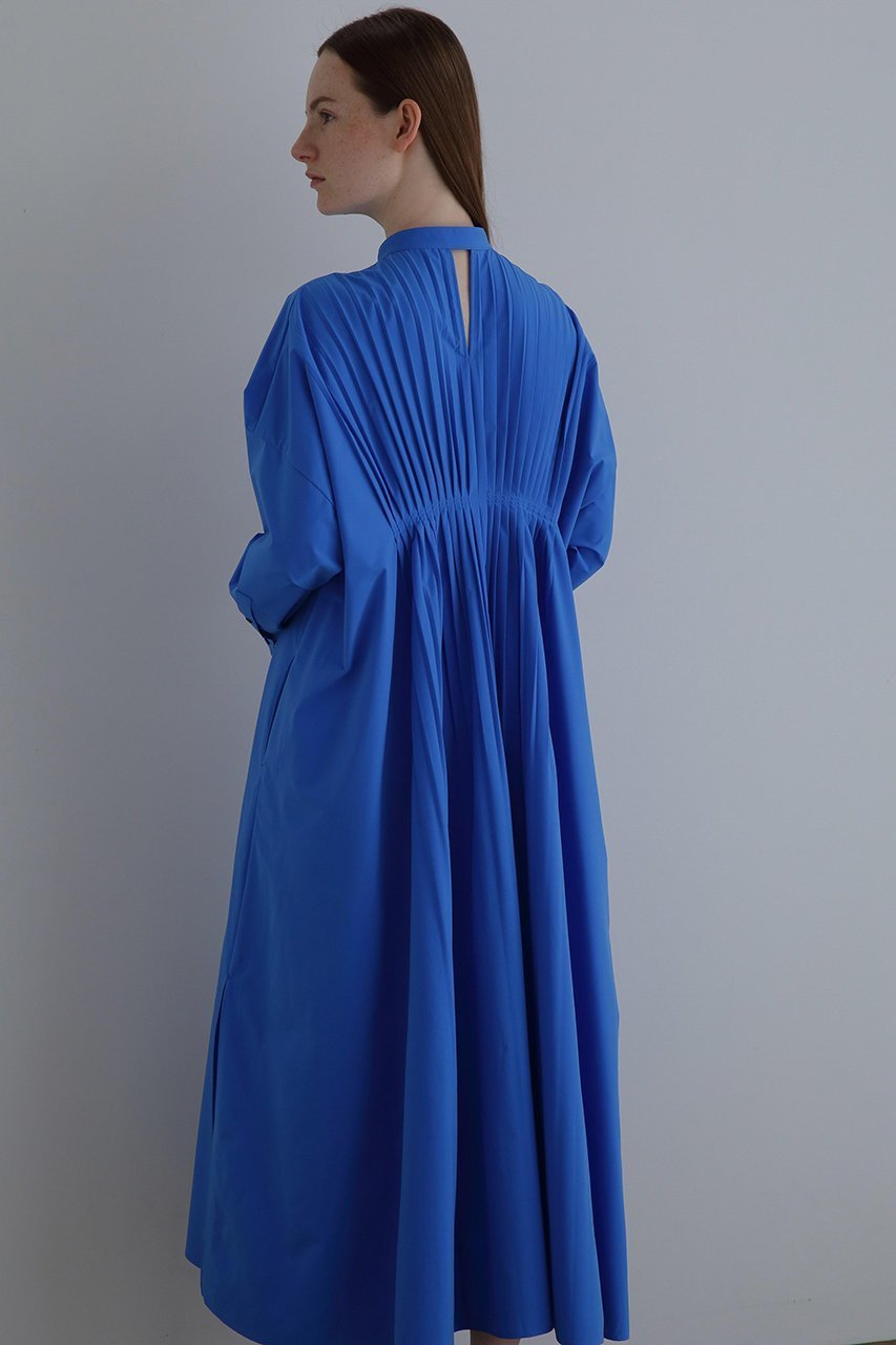【ル フィル/LE PHIL】の《LE PHIL》SOLOTEX バックプリーツワンピース 人気、トレンドファッション・服の通販 founy(ファニー) 　ファッション　Fashion　レディースファッション　Fashion for Women　ワンピース　Dresses　チュニック　Tunic Tops & Dresses　なめらか　Smooth, Silky Texture　スタンダード　Standard, Basic　スリーブ　Sleeve, Long Sleeve / Short Sleeve　チュニック　Tunic, Long Top　ドレス　Dress, One-Piece　ブロード　Broadcloth, Fine Cotton　プリーツ　Pleats, Pleated　マニッシュ　Mannish, Boyish　ロング　Long, Long-Length　 other-1|ID: prp329100004614057 ipo3291000000033035112