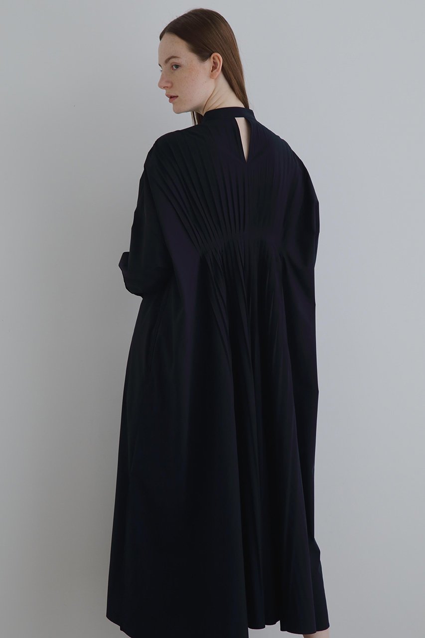 【ル フィル/LE PHIL】の《LE PHIL》SOLOTEX バックプリーツワンピース 人気、トレンドファッション・服の通販 founy(ファニー) 　ファッション　Fashion　レディースファッション　Fashion for Women　ワンピース　Dresses　チュニック　Tunic Tops & Dresses　なめらか　Smooth, Silky Texture　スタンダード　Standard, Basic　スリーブ　Sleeve, Long Sleeve / Short Sleeve　チュニック　Tunic, Long Top　ドレス　Dress, One-Piece　ブロード　Broadcloth, Fine Cotton　プリーツ　Pleats, Pleated　マニッシュ　Mannish, Boyish　ロング　Long, Long-Length　other-4|ID: prp329100004614057 ipo3291000000035470380