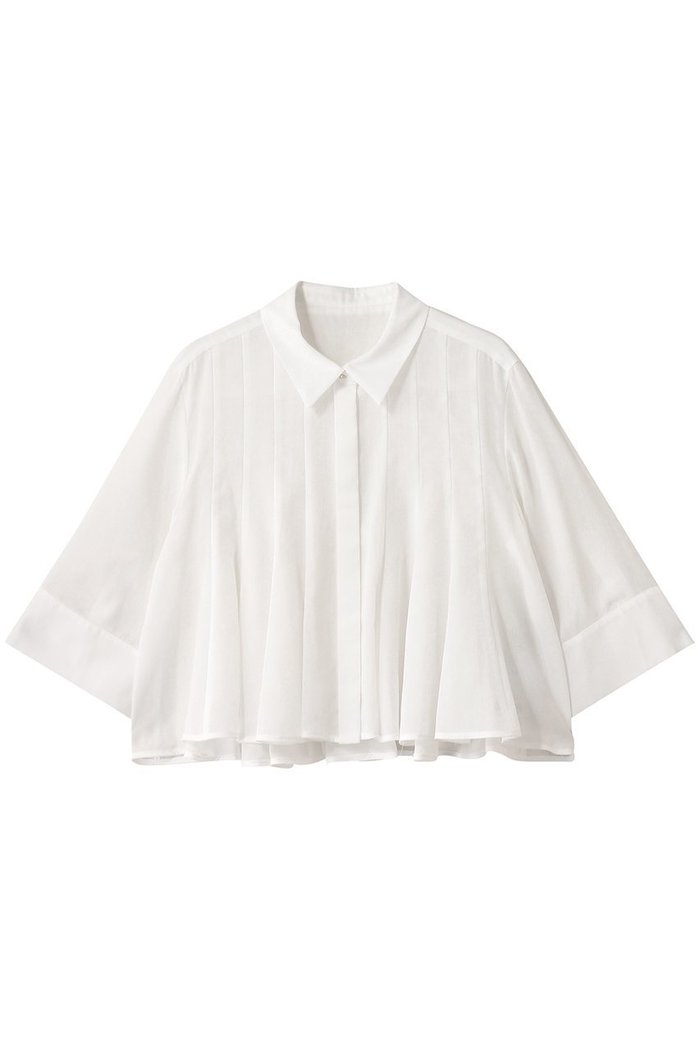 【アナイ/ANAYI】のボイルタックシャツブラウス インテリア・キッズ・メンズ・レディースファッション・服の通販 founy(ファニー) https://founy.com/ ファッション Fashion レディースファッション Fashion for Women トップス・カットソー Cut & Sew Tops シャツ・ブラウス・オフィスカジュアル Elegant Blouses & Button-Ups コンパクト Compact, Small Size ショート Short, Short Length スリーブ Sleeve, Long Sleeve / Short Sleeve バランス Balance, Style Balance |ID: prp329100004614060 ipo3291000000033035138