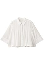 【アナイ/ANAYI】のボイルタックシャツブラウス 人気、トレンドファッション・服の通販 founy(ファニー) ファッション Fashion レディースファッション Fashion for Women トップス・カットソー Cut & Sew Tops シャツ・ブラウス・オフィスカジュアル Elegant Blouses & Button-Ups 2025年 2025 2025-2026秋冬・A/W Autumn/Winter 2025–26 AW25–26 コンパクト Compact, Small Size ショート Short, Short Length スリーブ Sleeve, Long Sleeve / Short Sleeve バランス Balance, Style Balance A/W・秋冬 Autumn/Winter thumbnail ホワイト|ID: prp329100004614060 ipo3291000000033035140