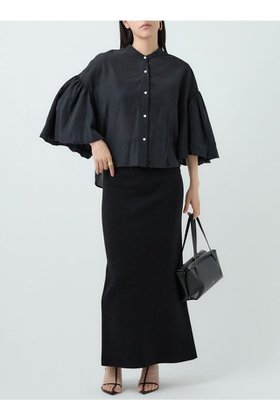 【カオス/Chaos】 プリムブラウス人気、トレンドファッション・服の通販 founy(ファニー) ファッション Fashion レディースファッション Fashion for Women トップス・カットソー Cut & Sew Tops シャツ・ブラウス・オフィスカジュアル Elegant Blouses & Button-Ups 2025年 2025 2025-2026秋冬・A/W Autumn/Winter 2025–26 AW25–26 キュプラ Cupro, Eco Fabric ギャザー Gathered, Ruffled ショート Short, Short Length シルク Silk, 100% Silk シンプル Simple, Minimal スリーブ Sleeve, Long Sleeve / Short Sleeve エレガント 上品 Elegant A/W・秋冬 Autumn/Winter |ID:prp329100004614065