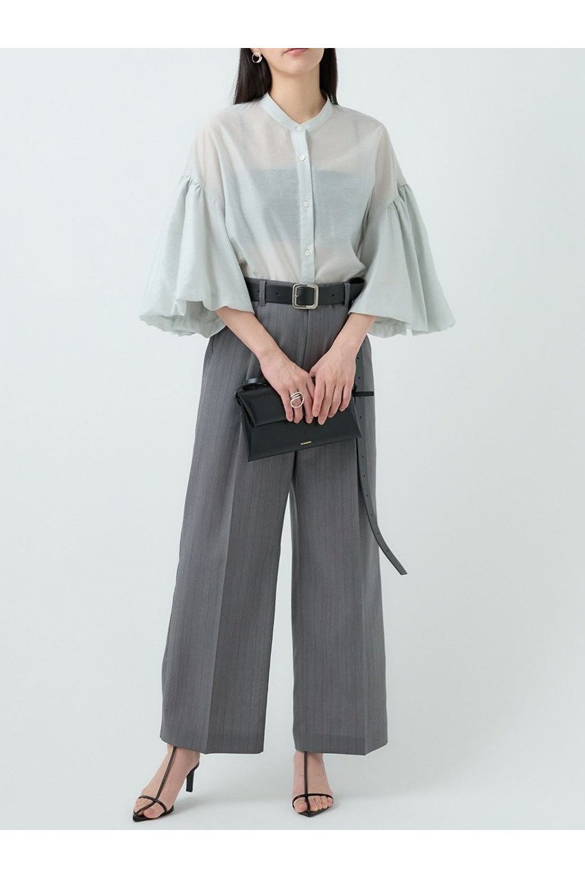 【カオス/Chaos】のプリムブラウス 人気、トレンドファッション・服の通販 founy(ファニー) 　ファッション　Fashion　レディースファッション　Fashion for Women　トップス・カットソー　Cut & Sew Tops　シャツ・ブラウス・オフィスカジュアル　Elegant Blouses & Button-Ups　2025年　2025　2025-2026秋冬・A/W　Autumn/Winter 2025–26 AW25–26　キュプラ　Cupro, Eco Fabric　ギャザー　Gathered, Ruffled　ショート　Short, Short Length　シルク　Silk, 100% Silk　シンプル　Simple, Minimal　スリーブ　Sleeve, Long Sleeve / Short Sleeve　エレガント 上品　Elegant　A/W・秋冬　Autumn/Winter　other-2|ID: prp329100004614065 ipo3291000000033035176
