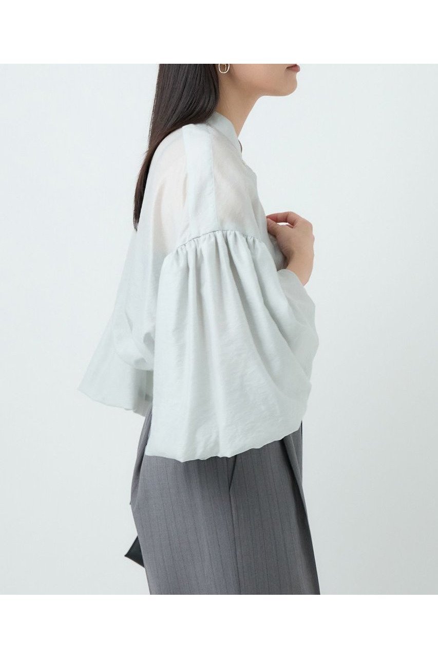 【カオス/Chaos】のプリムブラウス 人気、トレンドファッション・服の通販 founy(ファニー) 　ファッション　Fashion　レディースファッション　Fashion for Women　トップス・カットソー　Cut & Sew Tops　シャツ・ブラウス・オフィスカジュアル　Elegant Blouses & Button-Ups　2025年　2025　2025-2026秋冬・A/W　Autumn/Winter 2025–26 AW25–26　キュプラ　Cupro, Eco Fabric　ギャザー　Gathered, Ruffled　ショート　Short, Short Length　シルク　Silk, 100% Silk　シンプル　Simple, Minimal　スリーブ　Sleeve, Long Sleeve / Short Sleeve　エレガント 上品　Elegant　A/W・秋冬　Autumn/Winter　other-6|ID: prp329100004614065 ipo3291000000033035181