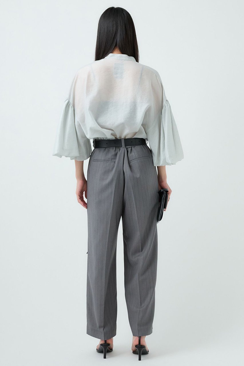 【カオス/Chaos】のプリムブラウス 人気、トレンドファッション・服の通販 founy(ファニー) 　ファッション　Fashion　レディースファッション　Fashion for Women　トップス・カットソー　Cut & Sew Tops　シャツ・ブラウス・オフィスカジュアル　Elegant Blouses & Button-Ups　キュプラ　Cupro, Eco Fabric　ギャザー　Gathered, Ruffled　ショート　Short, Short Length　シルク　Silk, 100% Silk　シンプル　Simple, Minimal　スリーブ　Sleeve, Long Sleeve / Short Sleeve　エレガント 上品　Elegant　other-4|ID: prp329100004614065 ipo3291000000035374534