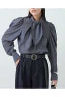 【カオス/Chaos】のガールスカウトブラウス 人気、トレンドファッション・服の通販 founy(ファニー) ファッション Fashion レディースファッション Fashion for Women トップス・カットソー Cut & Sew Tops シャツ・ブラウス・オフィスカジュアル Elegant Blouses & Button-Ups ストライプ Stripe, Striped Pattern スリーブ Sleeve, Long Sleeve / Short Sleeve デニム Denim, Jeans Material バランス Balance, Style Balance ボトム Bottoms, Lower Wear リボン Ribbon, Bow ロング Long, Long-Length A/W・秋冬 Autumn/Winter 2025年 2025 2025-2026秋冬・A/W Autumn/Winter 2025–26 AW25–26 |ID:prp329100004614066