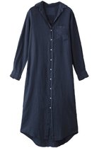 【フランク&アイリーン/Frank&Eileen】のRORY ウォッシュドリネン ロングシャツ ネイビー|ID:prp329100004614070