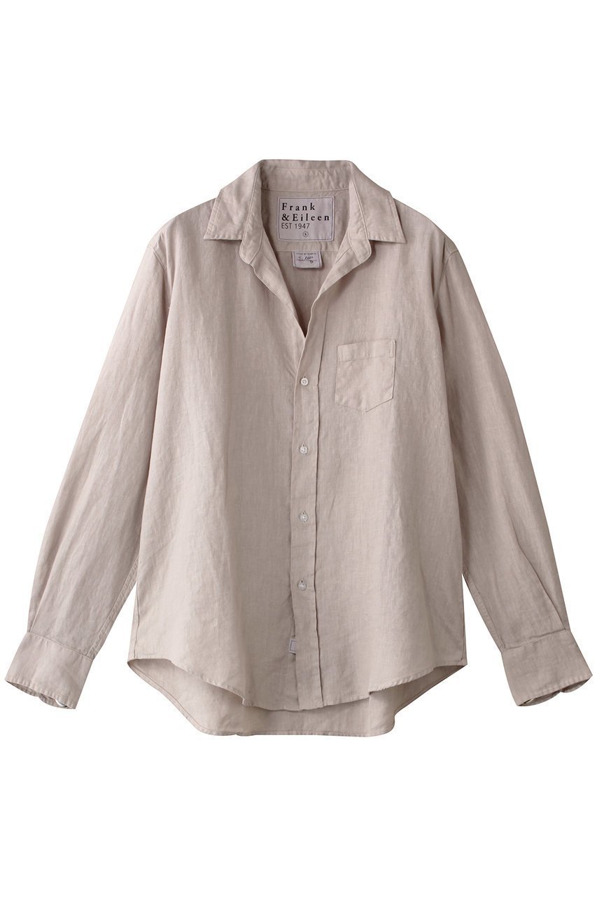 【フランク&アイリーン/Frank&Eileen】のEILEEN ウォッシュドリネン シャツ 人気、トレンドファッション・服の通販 founy(ファニー) 　ファッション　Fashion　レディースファッション　Fashion for Women　トップス・カットソー　Cut & Sew Tops　シャツ・ブラウス・オフィスカジュアル　Elegant Blouses & Button-Ups　2025年　2025　2025-2026秋冬・A/W　Autumn/Winter 2025–26 AW25–26　スリーブ　Sleeve, Long Sleeve / Short Sleeve　ロング　Long, Long-Length　A/W・秋冬　Autumn/Winter　軽量　Lightweight, Ultra Light　 other-1|ID: prp329100004614071 ipo3291000000033035233