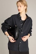 【ブリル/BRILL】のデニムパールシャツ ブラック|ID: prp329100004614077 ipo3291000000035741006