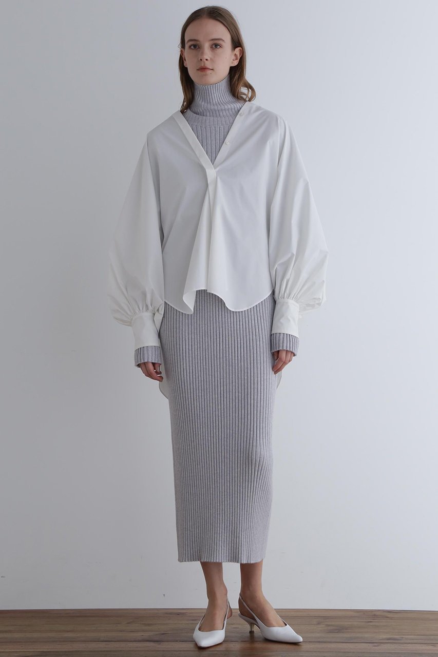 【ル フィル/LE PHIL】のSOLOTEXブロードバックギャザーブラウス 人気、トレンドファッション・服の通販 founy(ファニー) 　ファッション　Fashion　レディースファッション　Fashion for Women　トップス・カットソー　Cut & Sew Tops　シャツ・ブラウス・オフィスカジュアル　Elegant Blouses & Button-Ups　バッグ　Bags　ギャザー　Gathered, Ruffled　スリーブ　Sleeve, Long Sleeve / Short Sleeve　ロング　Long, Long-Length　新作・新入荷　New Arrivals / New In　other-4|ID: prp329100004614079 ipo3291000000033035300