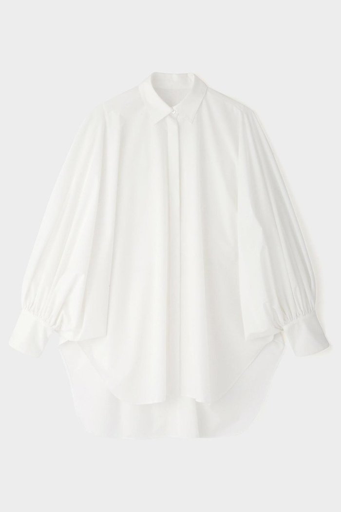 【ル フィル/LE PHIL】のSOLOTEXブロードバックギャザーブラウス インテリア・キッズ・メンズ・レディースファッション・服の通販 founy(ファニー) https://founy.com/ ファッション Fashion レディースファッション Fashion for Women トップス・カットソー Cut & Sew Tops シャツ・ブラウス・オフィスカジュアル Elegant Blouses & Button-Ups バッグ Bags ギャザー Gathered, Ruffled スリーブ Sleeve, Long Sleeve / Short Sleeve ロング Long, Long-Length |ID: prp329100004614079 ipo3291000000035697523