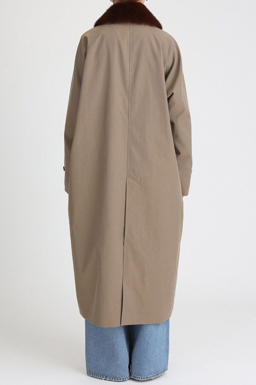 【ブリル/BRILL】のFURステンカラーコート 人気、トレンドファッション・服の通販 founy(ファニー) 　ファッション　Fashion　レディースファッション　Fashion for Women　アウター　Coat / Outerwear Collection　コート・ロングコート・ピーコート　Long Coats, Peacoats & More　ピーチ　Peach, Soft Touch　ロング　Long, Long-Length　新作・新入荷　New Arrivals / New In　other-6|ID: prp329100004614080 ipo3291000000033035308