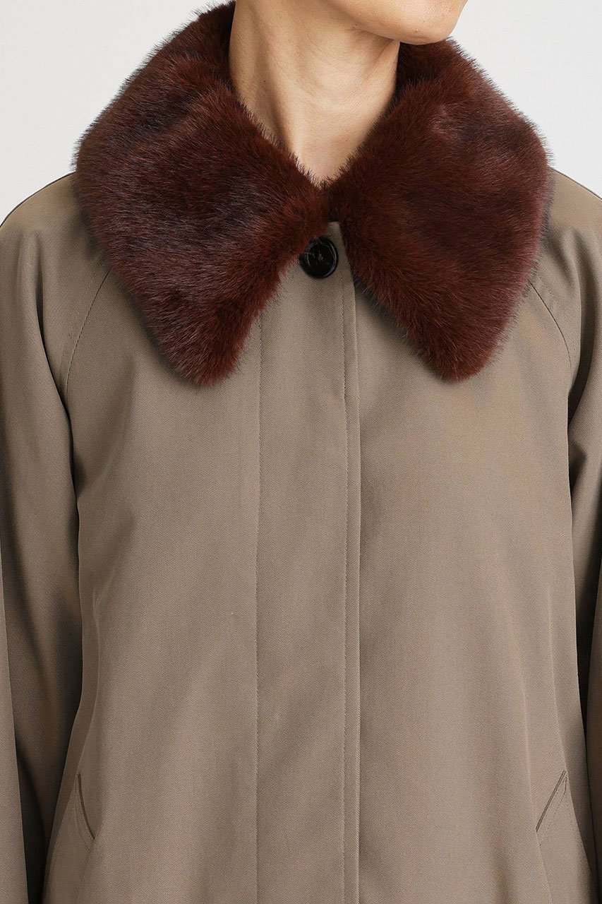 【ブリル/BRILL】のFURステンカラーコート 人気、トレンドファッション・服の通販 founy(ファニー) 　ファッション　Fashion　レディースファッション　Fashion for Women　アウター　Coat / Outerwear Collection　コート・ロングコート・ピーコート　Long Coats, Peacoats & More　ピーチ　Peach, Soft Touch　ロング　Long, Long-Length　新作・新入荷　New Arrivals / New In　other-8|ID: prp329100004614080 ipo3291000000033035310