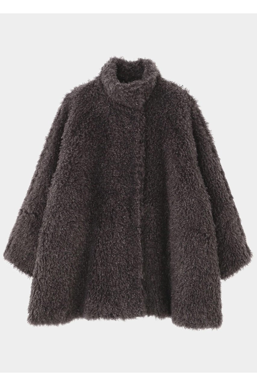 【ル フィル/LE PHIL】のボアコート 人気、トレンドファッション・服の通販 founy(ファニー) 　ファッション　Fashion　レディースファッション　Fashion for Women　アウター　Coat / Outerwear Collection　コート・ロングコート・ピーコート　Long Coats, Peacoats & More　なめらか　Smooth, Silky Texture　クラシック　Classic, Timeless Style　ショート　Short, Short Length　スタンド　Stand Collar, Upright Stand　ダブル　Double, Double-Breasted　ビッグ　Big, Oversized　フェイクファー　Faux Fur, Imitation Fur　エレガント 上品　Elegant　新作・新入荷　New Arrivals / New In　A/W・秋冬　Autumn/Winter　 other-1|ID: prp329100004614081 ipo3291000000033035311