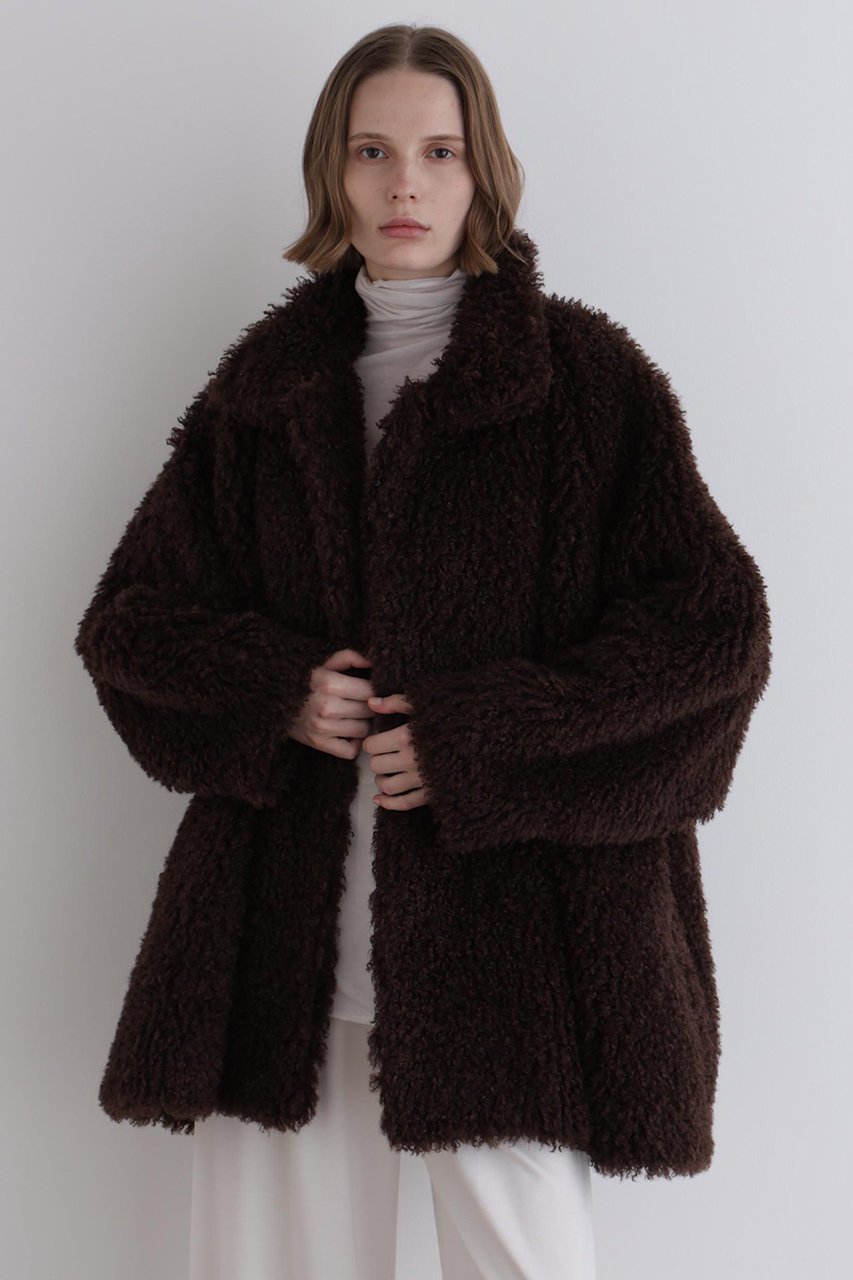 【ル フィル/LE PHIL】のダブルニードルファーコート 人気、トレンドファッション・服の通販 founy(ファニー) ファッション Fashion レディースファッション Fashion for Women アウター Coat / Outerwear Collection コート・ロングコート・ピーコート Long Coats, Peacoats & More なめらか Smooth, Silky Texture クラシック Classic, Timeless Style ショート Short, Short Length スタンド Stand Collar, Upright Stand ダブル Double, Double-Breasted ビッグ Big, Oversized フェイクファー Faux Fur, Imitation Fur エレガント 上品 Elegant A/W・秋冬 Autumn/Winter other-2|ID: prp329100004614081 ipo3291000000035676824