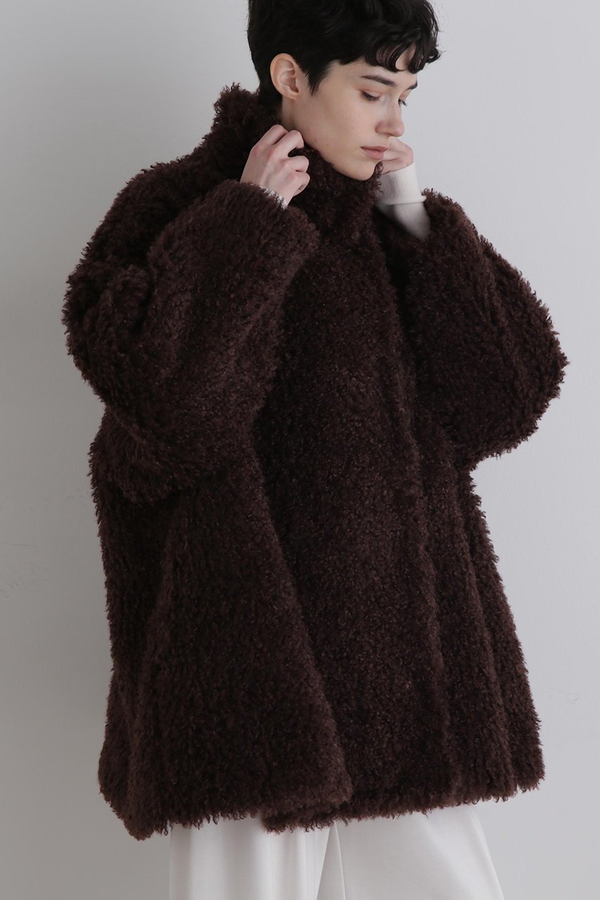 【ル フィル/LE PHIL】のダブルニードルファーコート 人気、トレンドファッション・服の通販 founy(ファニー) ファッション Fashion レディースファッション Fashion for Women アウター Coat / Outerwear Collection コート・ロングコート・ピーコート Long Coats, Peacoats & More なめらか Smooth, Silky Texture クラシック Classic, Timeless Style ショート Short, Short Length スタンド Stand Collar, Upright Stand ダブル Double, Double-Breasted ビッグ Big, Oversized フェイクファー Faux Fur, Imitation Fur エレガント 上品 Elegant A/W・秋冬 Autumn/Winter other-4|ID: prp329100004614081 ipo3291000000035676826