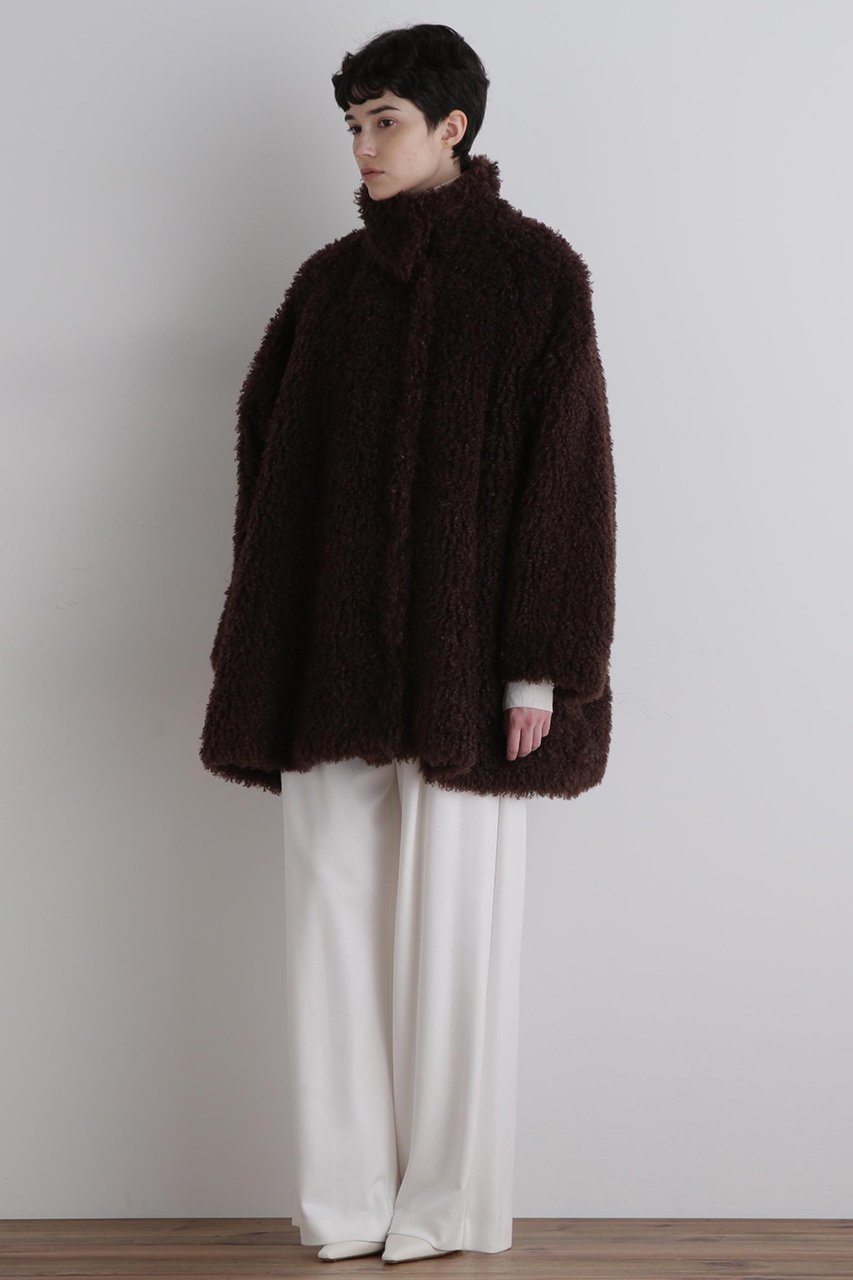 【ル フィル/LE PHIL】のダブルニードルファーコート 人気、トレンドファッション・服の通販 founy(ファニー) ファッション Fashion レディースファッション Fashion for Women アウター Coat / Outerwear Collection コート・ロングコート・ピーコート Long Coats, Peacoats & More なめらか Smooth, Silky Texture クラシック Classic, Timeless Style ショート Short, Short Length スタンド Stand Collar, Upright Stand ダブル Double, Double-Breasted ビッグ Big, Oversized フェイクファー Faux Fur, Imitation Fur エレガント 上品 Elegant A/W・秋冬 Autumn/Winter other-5|ID: prp329100004614081 ipo3291000000035676827