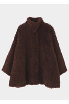 【ル フィル/LE PHIL】のダブルニードルファーコート 人気、トレンドファッション・服の通販 founy(ファニー) ファッション Fashion レディースファッション Fashion for Women アウター Coat / Outerwear Collection コート・ロングコート・ピーコート Long Coats, Peacoats & More なめらか Smooth, Silky Texture クラシック Classic, Timeless Style ショート Short, Short Length スタンド Stand Collar, Upright Stand ダブル Double, Double-Breasted ビッグ Big, Oversized フェイクファー Faux Fur, Imitation Fur エレガント 上品 Elegant A/W・秋冬 Autumn/Winter thumbnail ブラウン|ID: prp329100004614081 ipo3291000000036532213