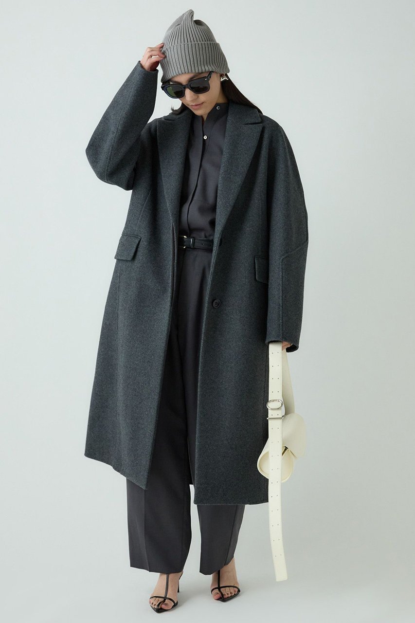 【カオス/Chaos】のスーペリヤヌスチェスターコート 人気、トレンドファッション・服の通販 founy(ファニー) 　ファッション　Fashion　レディースファッション　Fashion for Women　アウター　Coat / Outerwear Collection　コート・ロングコート・ピーコート　Long Coats, Peacoats & More　チェスターコート・ロング丈アウター　Chester Coats / Chesterfield Long Coats　フロント　Front, Front Design　ロング　Long, Long-Length　エレガント 上品　Elegant　人気　Popular, Best Seller　other-3|ID: prp329100004614082 ipo3291000000035676842