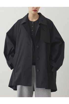 【ウィムガゼット/Whim Gazette】の【THE PAUSE】ショートバルマカンコート 人気、トレンドファッション・服の通販 founy(ファニー) ファッション Fashion レディースファッション Fashion for Women アウター Coat / Outerwear Collection コート・ロングコート・ピーコート Long Coats, Peacoats & More 2025年 2025 2025-2026秋冬・A/W Autumn/Winter 2025–26 AW25–26 インド Indian Textile インナー Innerwear ショート Short, Short Length スタイリッシュ Stylish, Fashionable スタンド Stand Collar, Upright Stand プリーツ Pleats, Pleated ベーシック Basic, Essential ボックス Boxy, Box Shape ミドル Middle Length, Mid Height A/W・秋冬 Autumn/Winter |ID:prp329100004614083