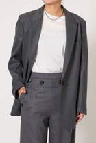 【ブリル/BRILL】のウールピークトラペルジャケット チャコールグレー|ID: prp329100004614084 ipo3291000000035964524