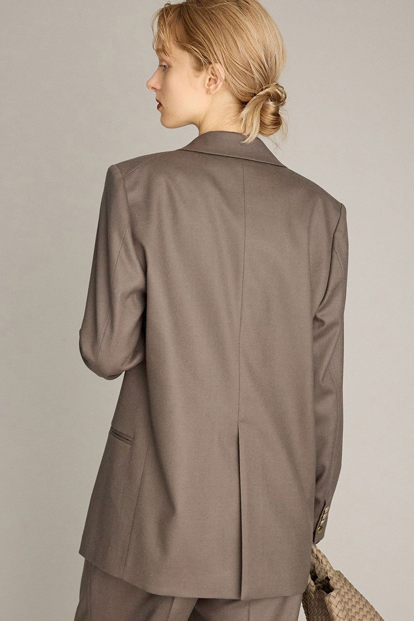 【ブリル/BRILL】のウールピークトラペルジャケット 人気、トレンドファッション・服の通販 founy(ファニー) 　ファッション　Fashion　レディースファッション　Fashion for Women　アウター　Coat / Outerwear Collection　レディースジャケット・軽アウター　Jackets　ジャケット　Jacket, Outerwear　ストレッチ　Stretch, Stretchy Fabric　other-3|ID: prp329100004614084 ipo3291000000035964526