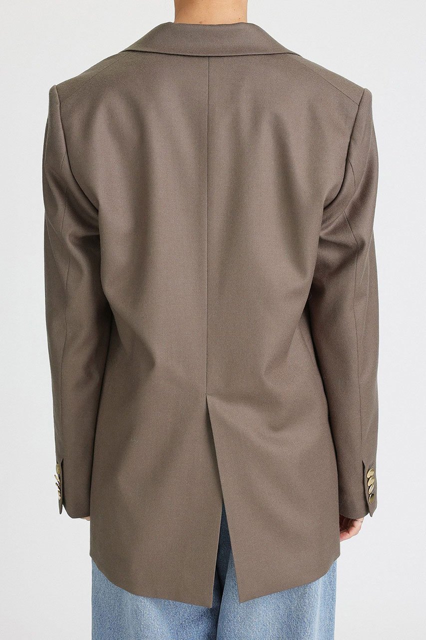 【ブリル/BRILL】のウールピークトラペルジャケット 人気、トレンドファッション・服の通販 founy(ファニー) 　ファッション　Fashion　レディースファッション　Fashion for Women　アウター　Coat / Outerwear Collection　レディースジャケット・軽アウター　Jackets　ジャケット　Jacket, Outerwear　ストレッチ　Stretch, Stretchy Fabric　other-7|ID: prp329100004614084 ipo3291000000035964530