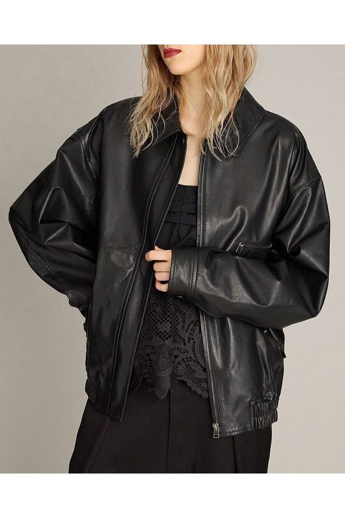 【ブリル/BRILL】のラムレザージップブルゾン インテリア・キッズ・メンズ・レディースファッション・服の通販 founy(ファニー) https://founy.com/ ファッション Fashion レディースファッション Fashion for Women アウター Coat / Outerwear Collection レディースジャケット・軽アウター Jackets ブルゾンジャケット・スポーティアウター Blouson Jackets ジャケット Jacket, Outerwear ブルゾン Blouson, Bomber Jacket 新作・新入荷 New Arrivals / New In |ID: prp329100004614085 ipo3291000000033035342
