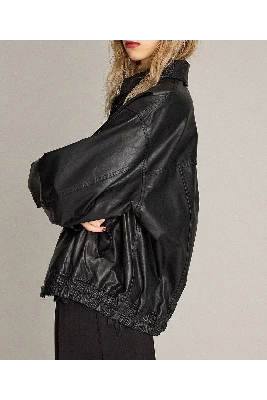 【ブリル/BRILL】のラムレザージップブルゾン 人気、トレンドファッション・服の通販 founy(ファニー) 　ファッション　Fashion　レディースファッション　Fashion for Women　アウター　Coat / Outerwear Collection　レディースジャケット・軽アウター　Jackets　ブルゾンジャケット・スポーティアウター　Blouson Jackets　ジャケット　Jacket, Outerwear　ブルゾン　Blouson, Bomber Jacket　新作・新入荷　New Arrivals / New In　other-2|ID: prp329100004614085 ipo3291000000033035344