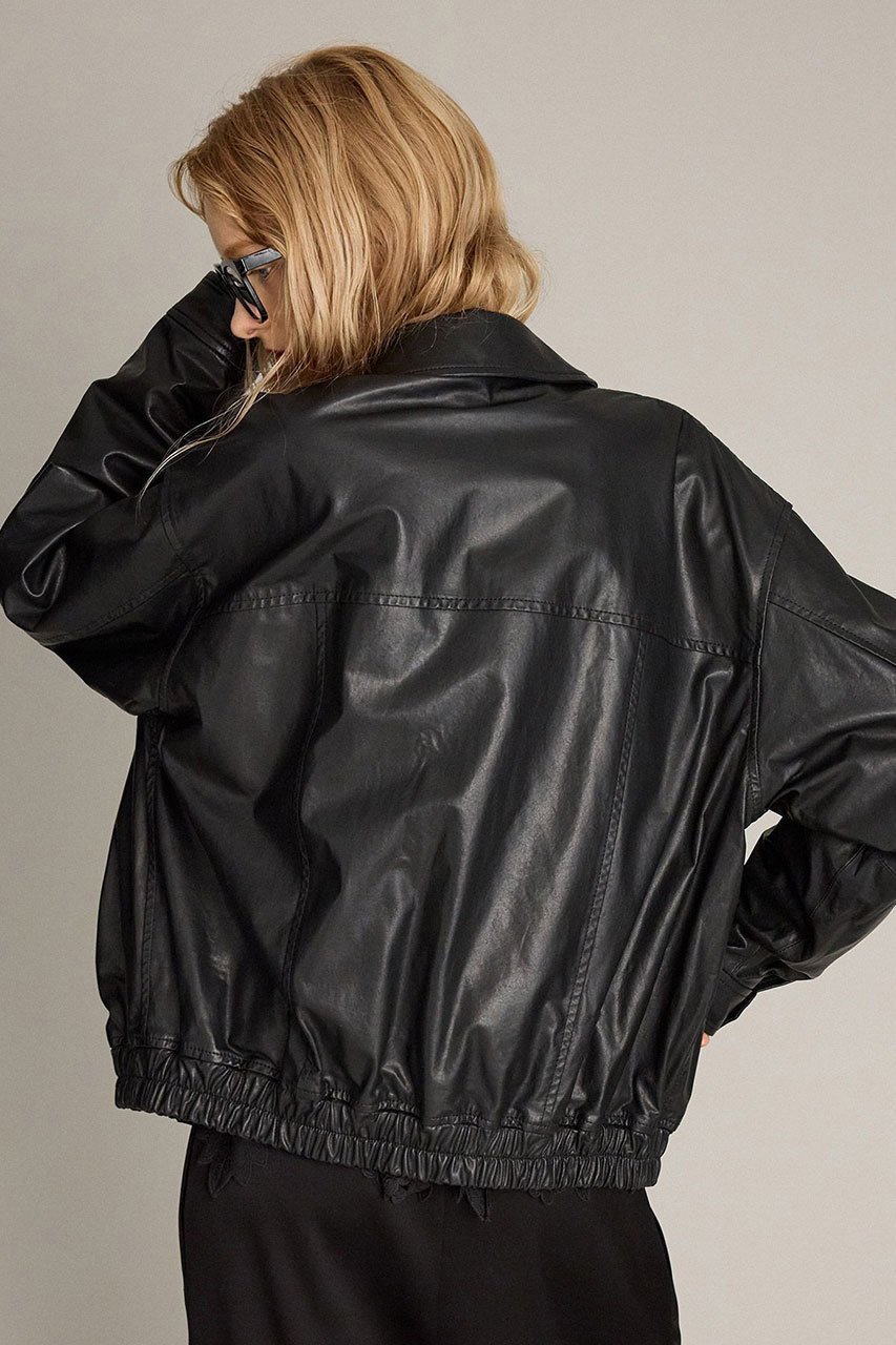 【ブリル/BRILL】のラムレザージップブルゾン 人気、トレンドファッション・服の通販 founy(ファニー) 　ファッション　Fashion　レディースファッション　Fashion for Women　アウター　Coat / Outerwear Collection　レディースジャケット・軽アウター　Jackets　ブルゾンジャケット・スポーティアウター　Blouson Jackets　ジャケット　Jacket, Outerwear　ブルゾン　Blouson, Bomber Jacket　other-3|ID: prp329100004614085 ipo3291000000035796528