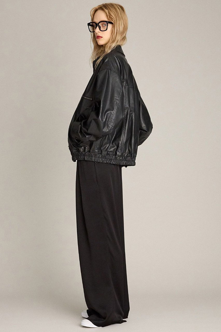 【ブリル/BRILL】のラムレザージップブルゾン 人気、トレンドファッション・服の通販 founy(ファニー) 　ファッション　Fashion　レディースファッション　Fashion for Women　アウター　Coat / Outerwear Collection　レディースジャケット・軽アウター　Jackets　ブルゾンジャケット・スポーティアウター　Blouson Jackets　ジャケット　Jacket, Outerwear　ブルゾン　Blouson, Bomber Jacket　other-5|ID: prp329100004614085 ipo3291000000035796536