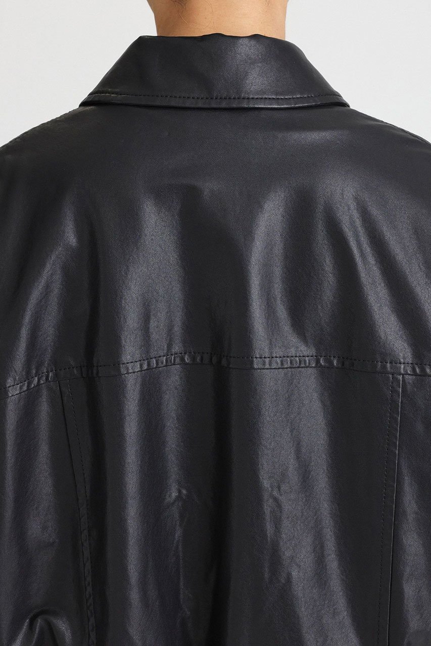 【ブリル/BRILL】のラムレザージップブルゾン 人気、トレンドファッション・服の通販 founy(ファニー) 　ファッション　Fashion　レディースファッション　Fashion for Women　アウター　Coat / Outerwear Collection　レディースジャケット・軽アウター　Jackets　ブルゾンジャケット・スポーティアウター　Blouson Jackets　ジャケット　Jacket, Outerwear　ブルゾン　Blouson, Bomber Jacket　other-7|ID: prp329100004614085 ipo3291000000035796543