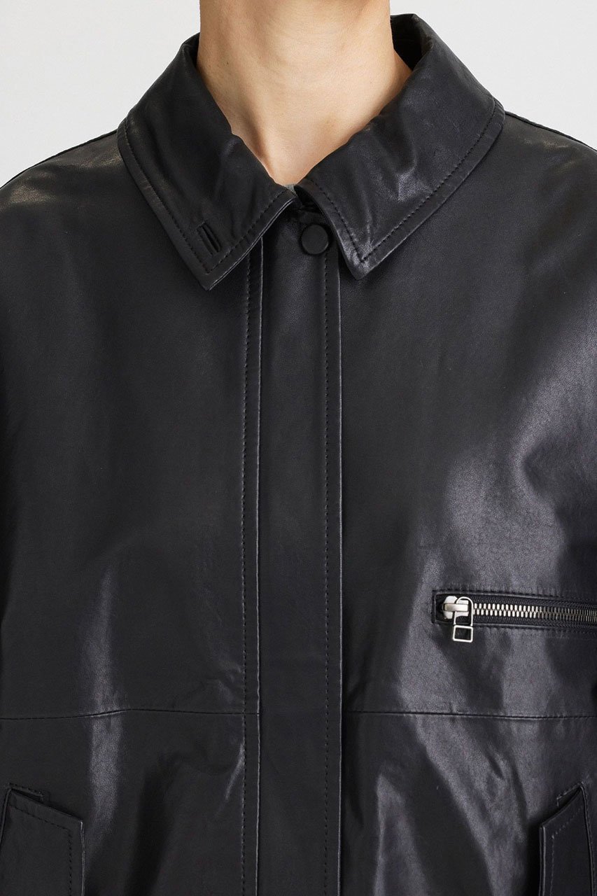 【ブリル/BRILL】のラムレザージップブルゾン 人気、トレンドファッション・服の通販 founy(ファニー) 　ファッション　Fashion　レディースファッション　Fashion for Women　アウター　Coat / Outerwear Collection　レディースジャケット・軽アウター　Jackets　ブルゾンジャケット・スポーティアウター　Blouson Jackets　ジャケット　Jacket, Outerwear　ブルゾン　Blouson, Bomber Jacket　other-8|ID: prp329100004614085 ipo3291000000035796549