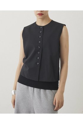 【ウィムガゼット/Whim Gazette】の【THE PAUSE】トロコンパクトジレ 人気、トレンドファッション・服の通販 founy(ファニー) ファッション Fashion レディースファッション Fashion for Women アウター Coat / Outerwear Collection レディースジャケット・軽アウター Jackets 2025年 2025 2025-2026秋冬・A/W Autumn/Winter 2025–26 AW25–26 おすすめ Recommended / Our Picks インナー Innerwear ウォッシャブル Machine Washable コンパクト Compact, Small Size ジャケット Jacket, Outerwear セットアップ Set-Up, Coordinated Outfit タンク Tank Top, Sleeveless Top ハイネック High Neck, Mock Neck ベスト Vest, Waistcoat マニッシュ Mannish, Boyish A/W・秋冬 Autumn/Winter |ID:prp329100004614088