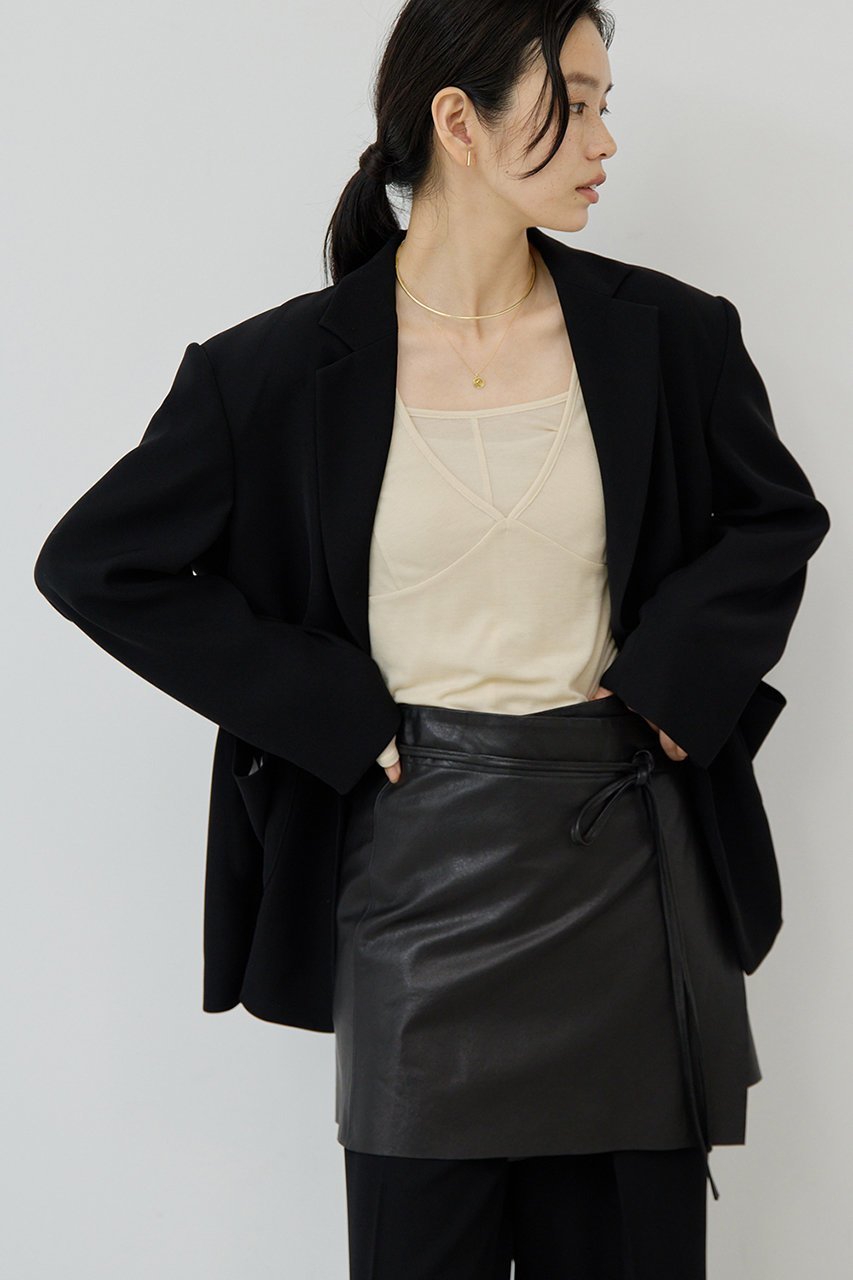 【ガリャルダガランテ/GALLARDAGALANTE】のドライクロスジャケット 人気、トレンドファッション・服の通販 founy(ファニー) ファッション Fashion レディースファッション Fashion for Women アウター Coat / Outerwear Collection レディースジャケット・軽アウター Jackets インナー Innerwear オケージョン Occasion Wear ショルダー Shoulder, Shoulder Strap ジャケット Jacket, Outerwear other-1|ID: prp329100004614089 ipo3291000000036072100