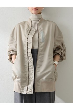 【ウィムガゼット/Whim Gazette】のナイロンMA-1 人気、トレンドファッション・服の通販 founy(ファニー) ファッション Fashion レディースファッション Fashion for Women アウター Coat / Outerwear Collection レディースジャケット・軽アウター Jackets ブルゾンジャケット・スポーティアウター Blouson Jackets MA-1ジャケット MA-1 Bomber Jackets / Flight Jackets 2025年 2025 2025-2026秋冬・A/W Autumn/Winter 2025–26 AW25–26 ショルダー Shoulder, Shoulder Strap ジャケット Jacket, Outerwear ツイル Twist, Twisted Detail ドロップ Drop Shoulder, Dropped Style バランス Balance, Style Balance フォルム Silhouette, Form ブルゾン Blouson, Bomber Jacket ボトム Bottoms, Lower Wear ミリタリー Military, Army Style リラックス Relax, Relaxed Fit レオパード Leopard, Animal Print エレガント 上品 Elegant 定番 Standard, Basic Item A/W・秋冬 Autumn/Winter |ID:prp329100004614090