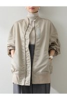 【ウィムガゼット/Whim Gazette】のナイロンMA-1 人気、トレンドファッション・服の通販 founy(ファニー) ファッション Fashion レディースファッション Fashion for Women アウター Coat / Outerwear Collection レディースジャケット・軽アウター Jackets ブルゾンジャケット・スポーティアウター Blouson Jackets MA-1ジャケット MA-1 Bomber Jackets / Flight Jackets 2025年 2025 2025-2026秋冬・A/W Autumn/Winter 2025–26 AW25–26 ショルダー Shoulder, Shoulder Strap ジャケット Jacket, Outerwear ツイル Twist, Twisted Detail ドロップ Drop Shoulder, Dropped Style バランス Balance, Style Balance フォルム Silhouette, Form ブルゾン Blouson, Bomber Jacket ボトム Bottoms, Lower Wear ミリタリー Military, Army Style リラックス Relax, Relaxed Fit レオパード Leopard, Animal Print エレガント 上品 Elegant 定番 Standard, Basic Item A/W・秋冬 Autumn/Winter |ID:prp329100004614090