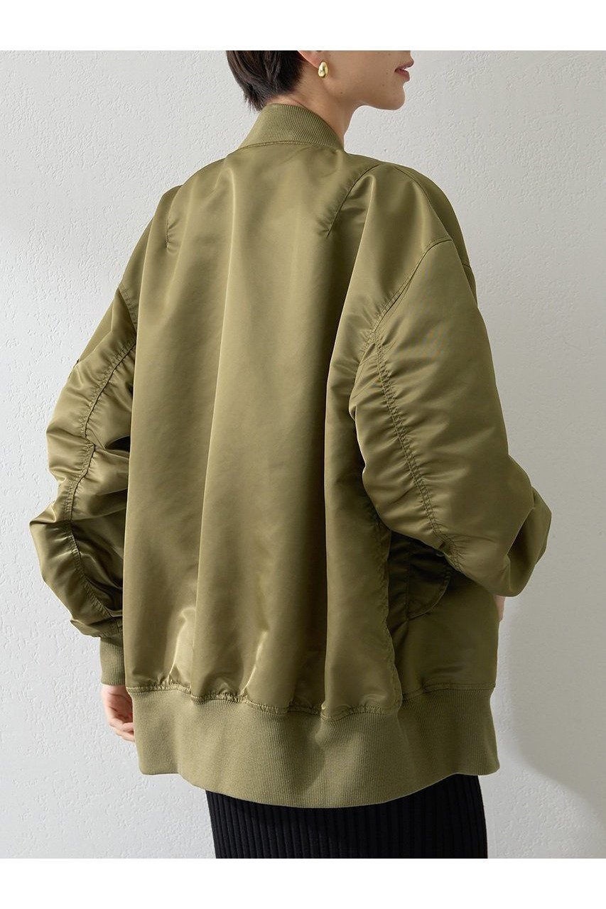 【ウィムガゼット/Whim Gazette】のナイロンMA-1 人気、トレンドファッション・服の通販 founy(ファニー) 　ファッション　Fashion　レディースファッション　Fashion for Women　アウター　Coat / Outerwear Collection　レディースジャケット・軽アウター　Jackets　ブルゾンジャケット・スポーティアウター　Blouson Jackets　MA-1ジャケット　MA-1 Bomber Jackets / Flight Jackets　2025年　2025　2025-2026秋冬・A/W　Autumn/Winter 2025–26 AW25–26　ショルダー　Shoulder, Shoulder Strap　ジャケット　Jacket, Outerwear　ツイル　Twist, Twisted Detail　ドロップ　Drop Shoulder, Dropped Style　バランス　Balance, Style Balance　フォルム　Silhouette, Form　ブルゾン　Blouson, Bomber Jacket　ボトム　Bottoms, Lower Wear　ミリタリー　Military, Army Style　リラックス　Relax, Relaxed Fit　レオパード　Leopard, Animal Print　エレガント 上品　Elegant　定番　Standard, Basic Item　A/W・秋冬　Autumn/Winter　other-4|ID: prp329100004614090 ipo3291000000033035390