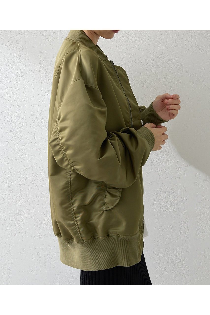 【ウィムガゼット/Whim Gazette】のナイロンMA-1 人気、トレンドファッション・服の通販 founy(ファニー) 　ファッション　Fashion　レディースファッション　Fashion for Women　アウター　Coat / Outerwear Collection　レディースジャケット・軽アウター　Jackets　ブルゾンジャケット・スポーティアウター　Blouson Jackets　MA-1ジャケット　MA-1 Bomber Jackets / Flight Jackets　2025年　2025　2025-2026秋冬・A/W　Autumn/Winter 2025–26 AW25–26　ショルダー　Shoulder, Shoulder Strap　ジャケット　Jacket, Outerwear　ツイル　Twist, Twisted Detail　ドロップ　Drop Shoulder, Dropped Style　バランス　Balance, Style Balance　フォルム　Silhouette, Form　ブルゾン　Blouson, Bomber Jacket　ボトム　Bottoms, Lower Wear　ミリタリー　Military, Army Style　リラックス　Relax, Relaxed Fit　レオパード　Leopard, Animal Print　エレガント 上品　Elegant　定番　Standard, Basic Item　A/W・秋冬　Autumn/Winter　other-5|ID: prp329100004614090 ipo3291000000033035391