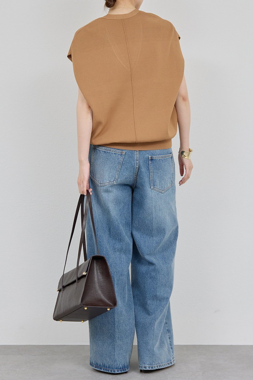 【ガリャルダガランテ/GALLARDAGALANTE】のVフレンチニット 人気、トレンドファッション・服の通販 founy(ファニー) 　ファッション　Fashion　レディースファッション　Fashion for Women　トップス・カットソー　Cut & Sew Tops　ニット　Knit Tops & Sweaters　カジュアルプルオーバー・ニットトップス　Pullovers & Knit Tops / Casual Pullovers　2025年　2025　2025-2026秋冬・A/W　Autumn/Winter 2025–26 AW25–26　スリーブ　Sleeve, Long Sleeve / Short Sleeve　バランス　Balance, Style Balance　フォルム　Silhouette, Form　フレンチ　French, French Style　夏　Summer　A/W・秋冬　Autumn/Winter　other-5|ID: prp329100004614091 ipo3291000000033035400