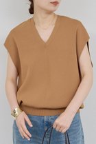 【ガリャルダガランテ/GALLARDAGALANTE】のVフレンチニット キャメル|ID: prp329100004614091 ipo3291000000035741088