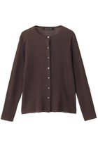 【ミズイロ インド/mizuiro ind】のcrew neck rib C/D カーディガン 人気、トレンドファッション・服の通販 founy(ファニー) ファッション Fashion レディースファッション Fashion for Women トップス・カットソー Cut & Sew Tops ニット Knit Tops & Sweaters カーディガン・羽織り Layered Style Cardigans カーディガン Cardigan, Knitwear シンプル Simple, Minimal 定番 Standard, Basic Item 新作・新入荷 New Arrivals / New In ビジネス 仕事 通勤 Business / Work / Commuting thumbnail brown|ID: prp329100004614092 ipo3291000000033035405